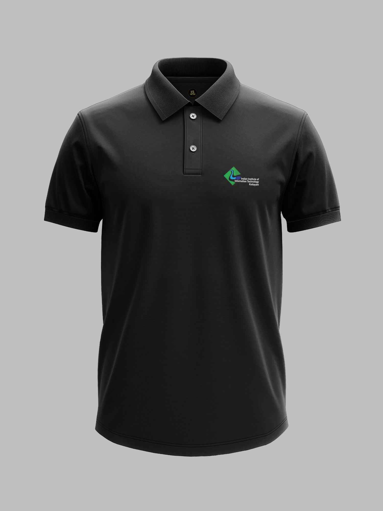 The IIIT Kottayam Minimalist Polo Tee - 200GSM