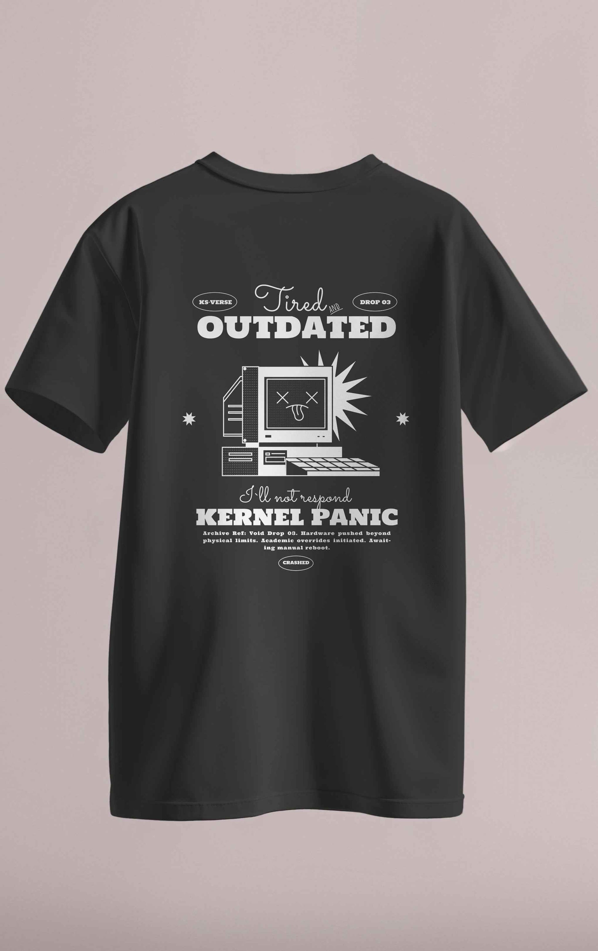 The IIM Tiruchirappalli Void Kernel Round Neck Tee - 210GSM
