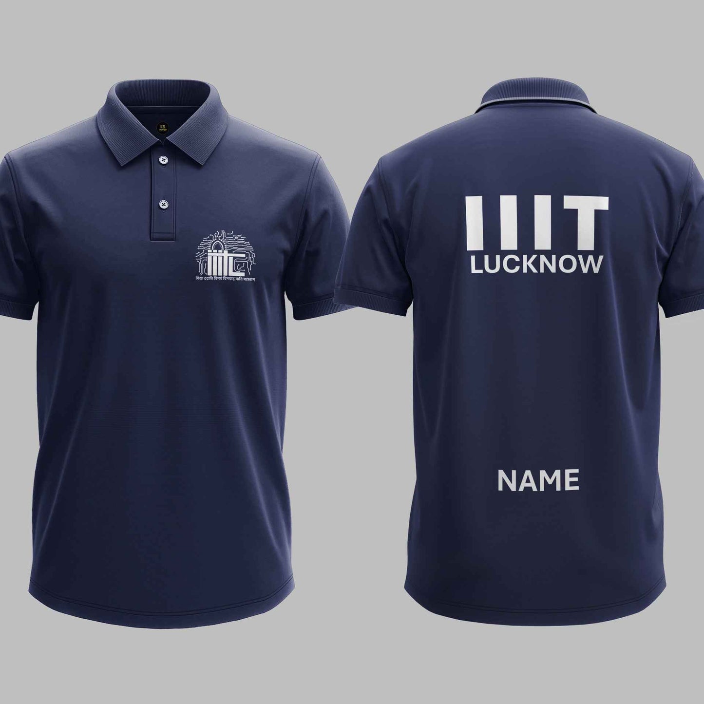 The IIIT Lucknow Heritage Polo Tee