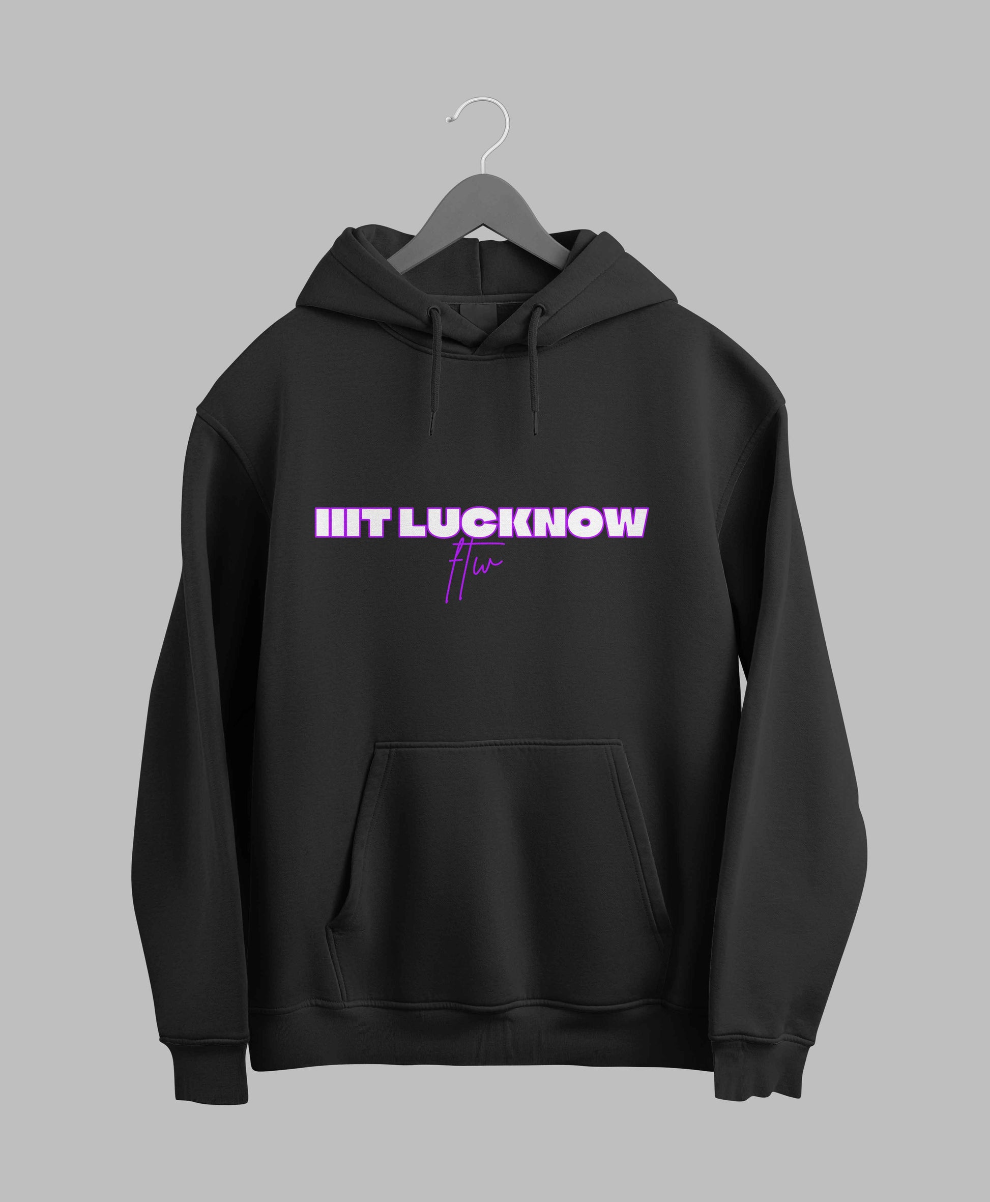 IIIT Lucknow Ascend hoodie – KS Verse – back view