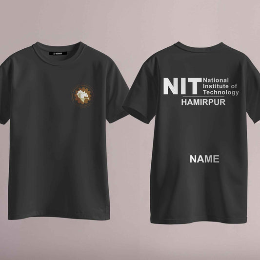 The NIT Hamirpur Minimalist Round Neck Tee - 210GSM