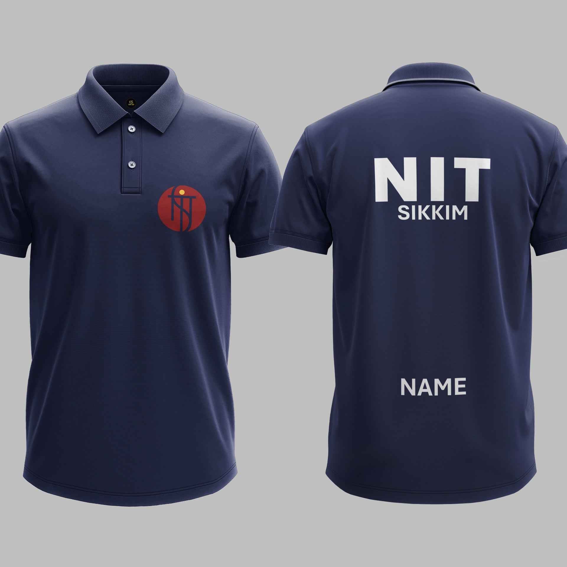 The NIT Sikkim Heritage Polo Tee