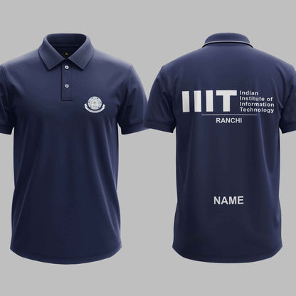 The IIIT Ranchi Minimalist Polo Tee - 200GSM