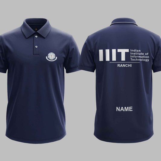 The IIIT Ranchi Minimalist Polo Tee - 200GSM