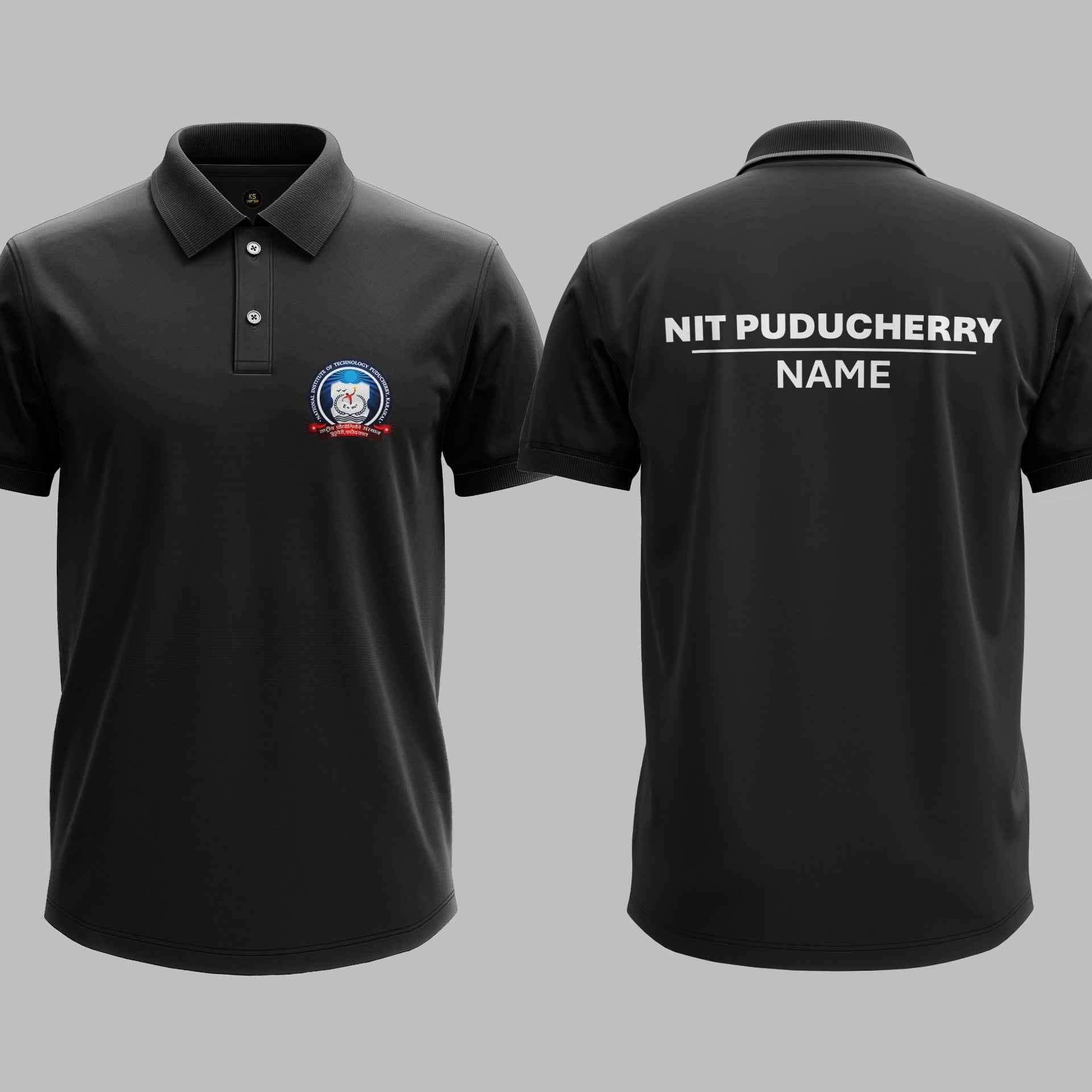 The NIT Puducherry Prestige Polo Tee - 200GSM