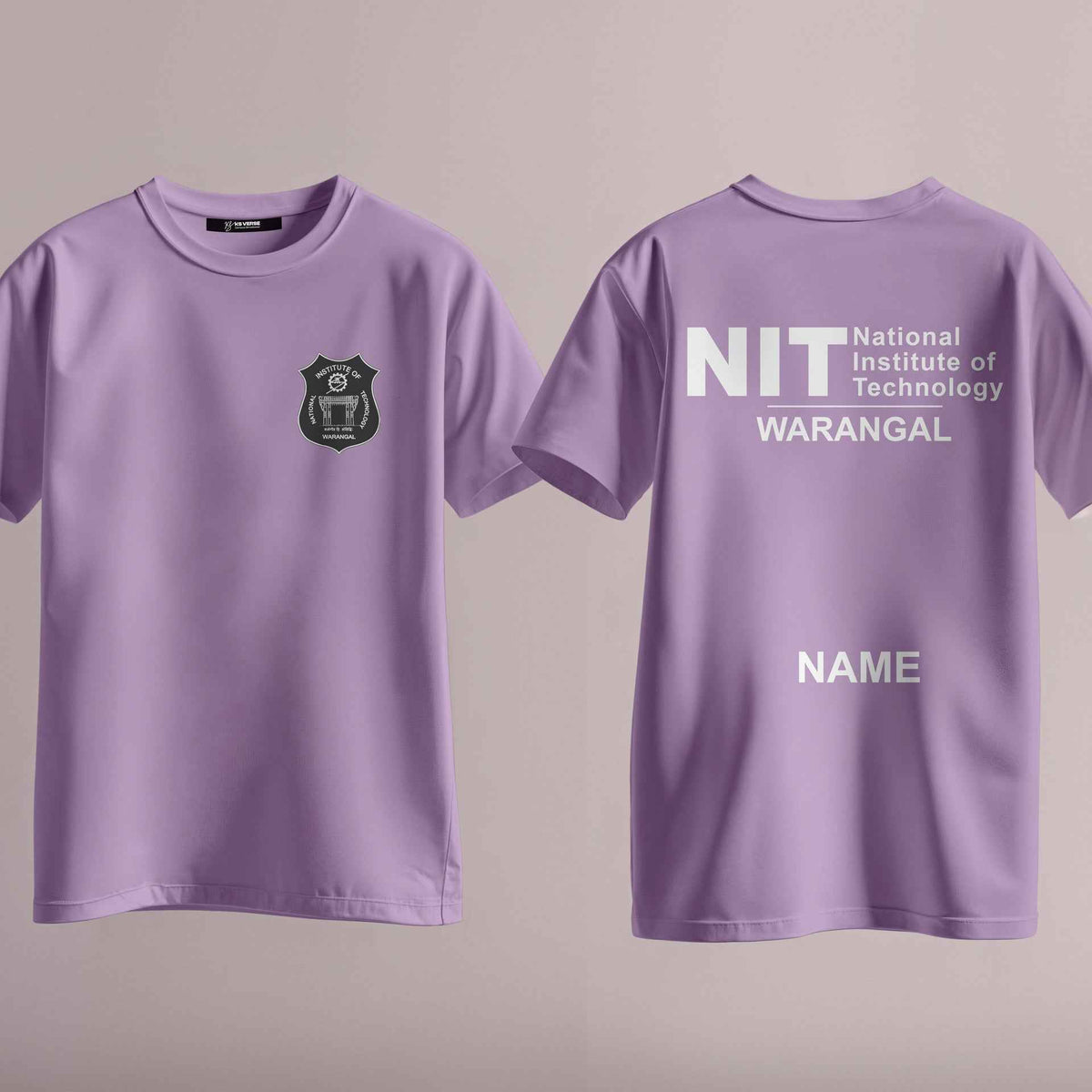 The NIT Warangal Minimalist Round Neck Tee - 210GSM