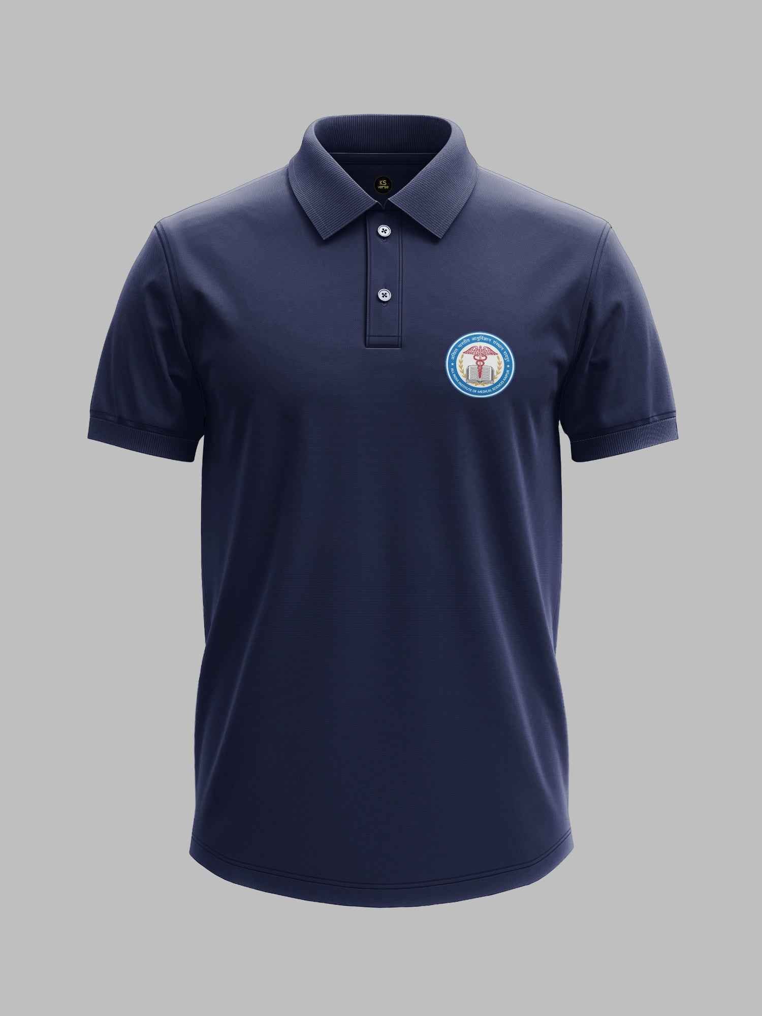 The AIIMS Raipur Minimalist Polo Tee - 200GSM