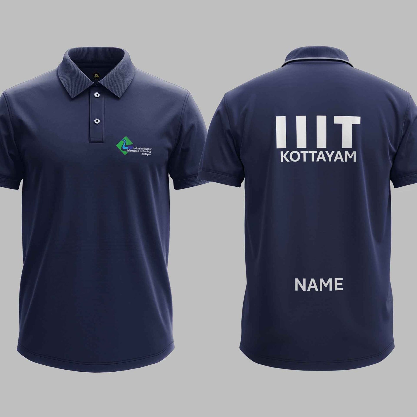 The IIIT Kottayam Heritage Polo Tee