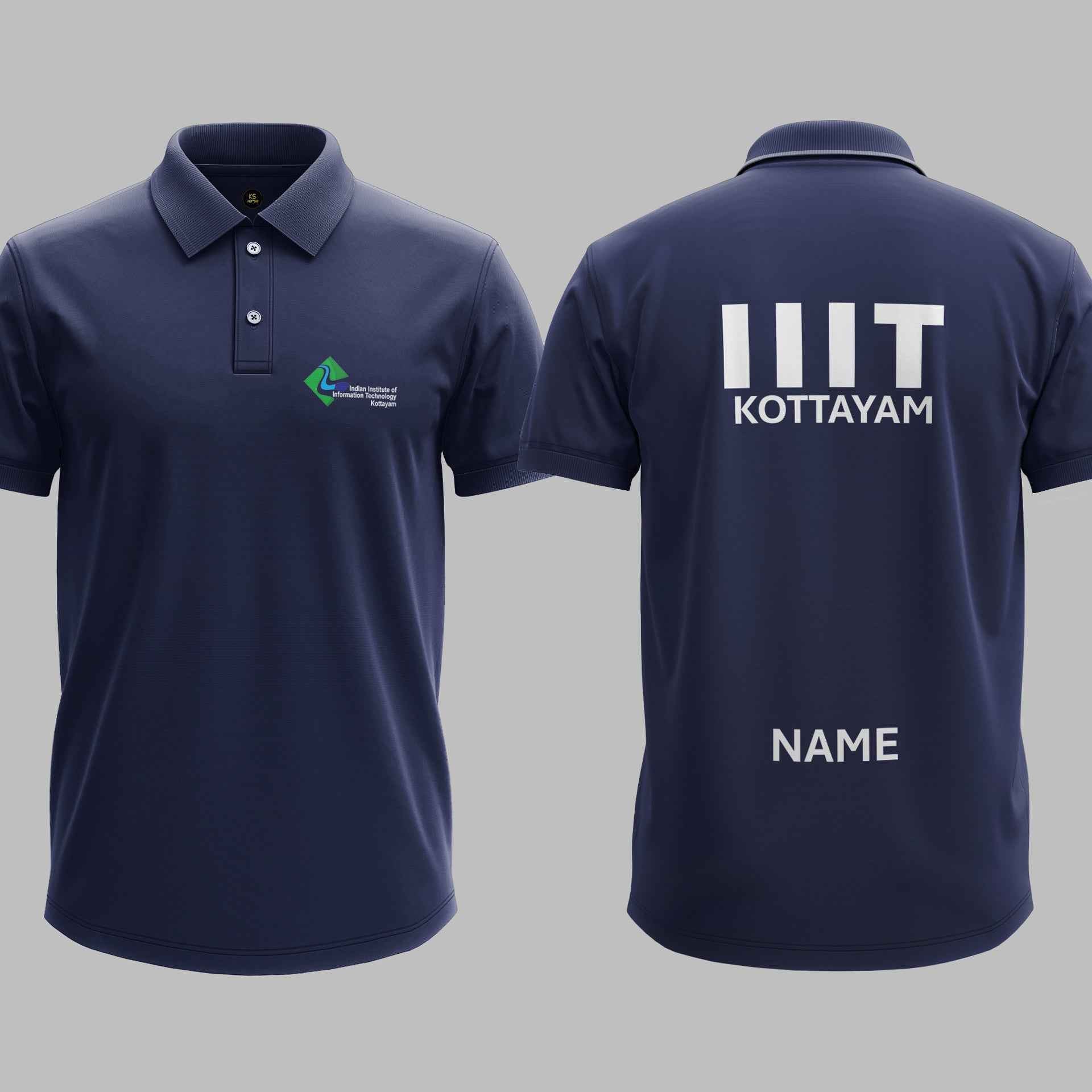 The IIIT Kottayam Heritage Polo Tee
