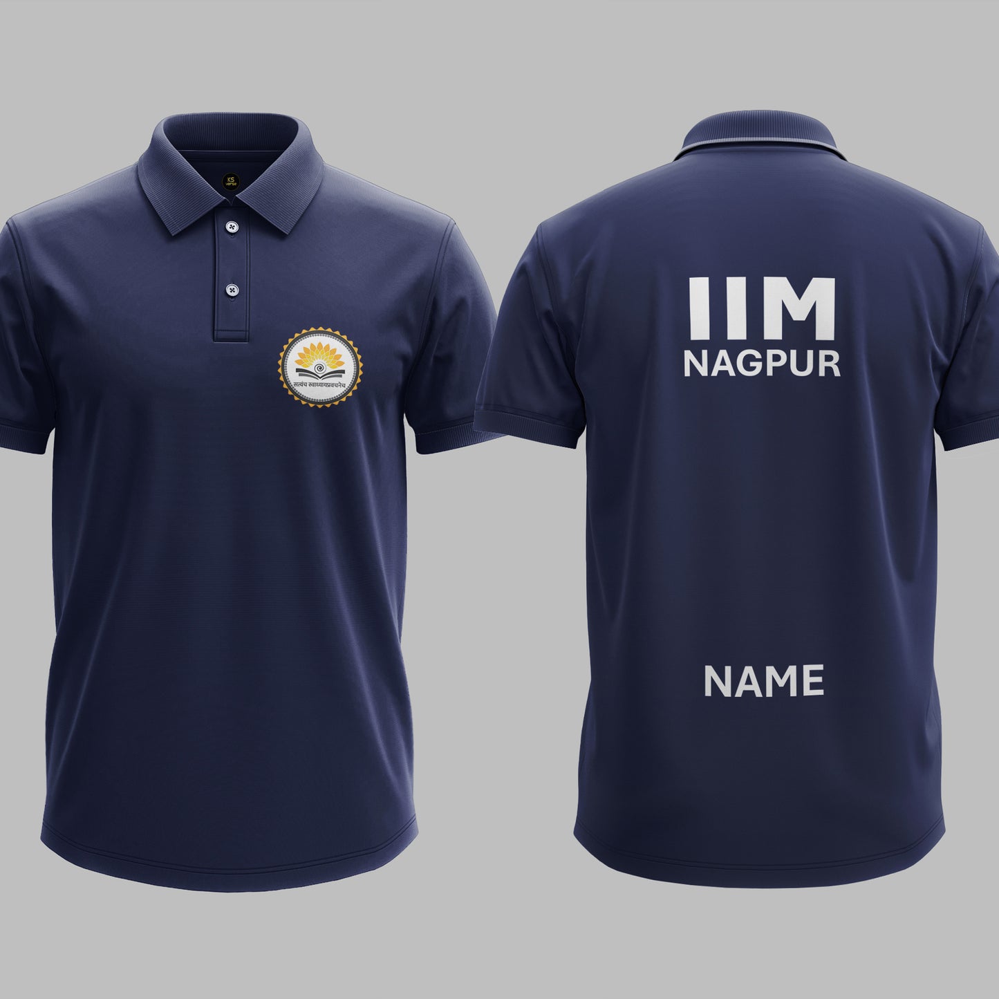 The IIM Nagpur Heritage Polo Tee