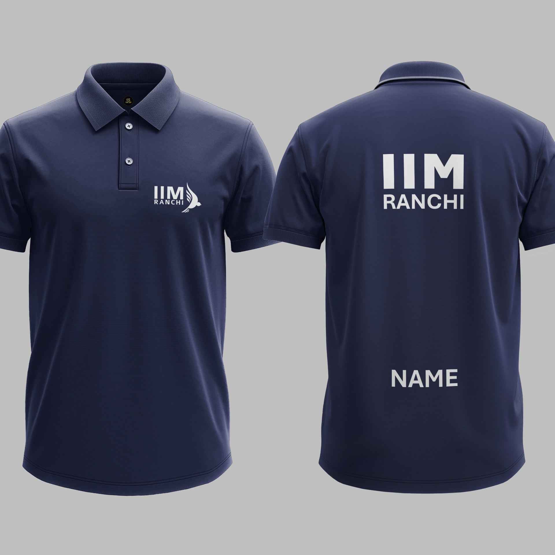 The IIM Ranchi Heritage Polo Tee - 200GSM