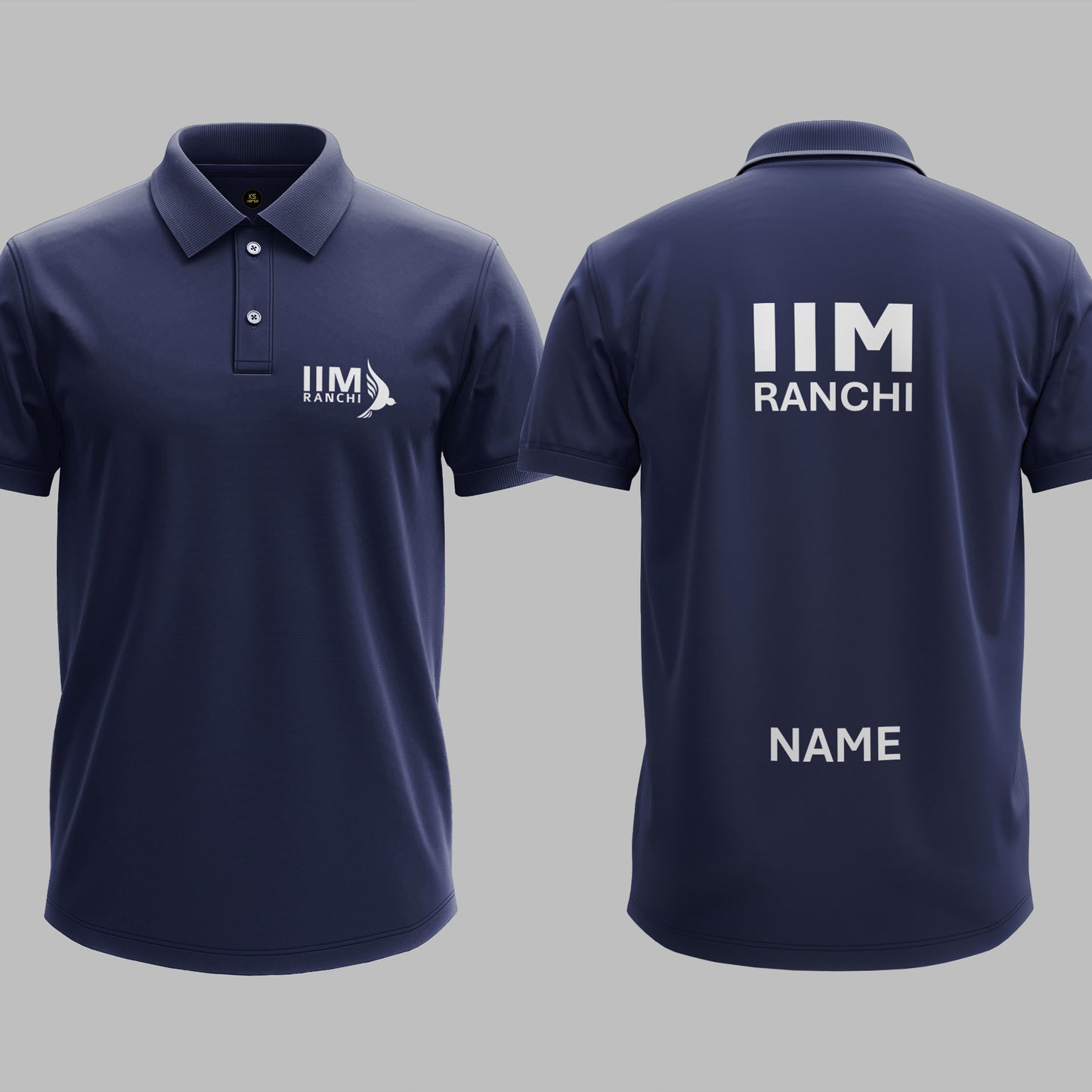 The IIM Ranchi Heritage Polo Tee