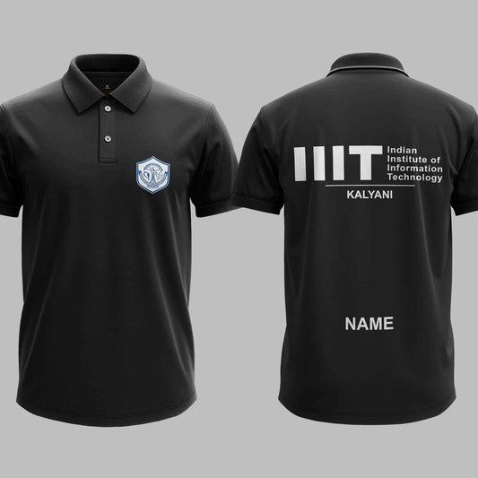The IIIT Kalyani Minimalist Polo Tee - 200GSM