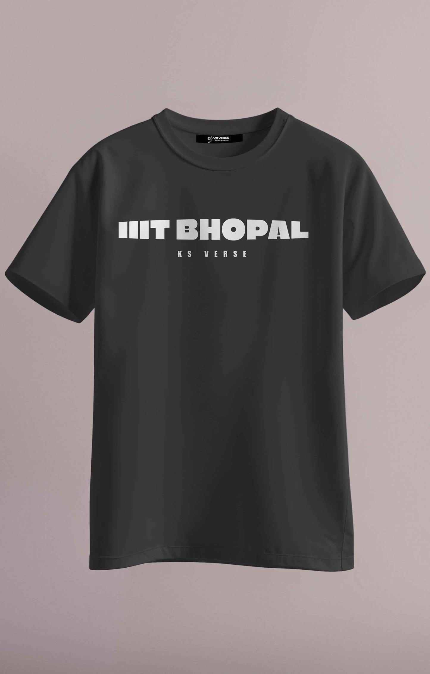 The IIIT Bhopal Void Kernel Round Neck Tee - 210GSM