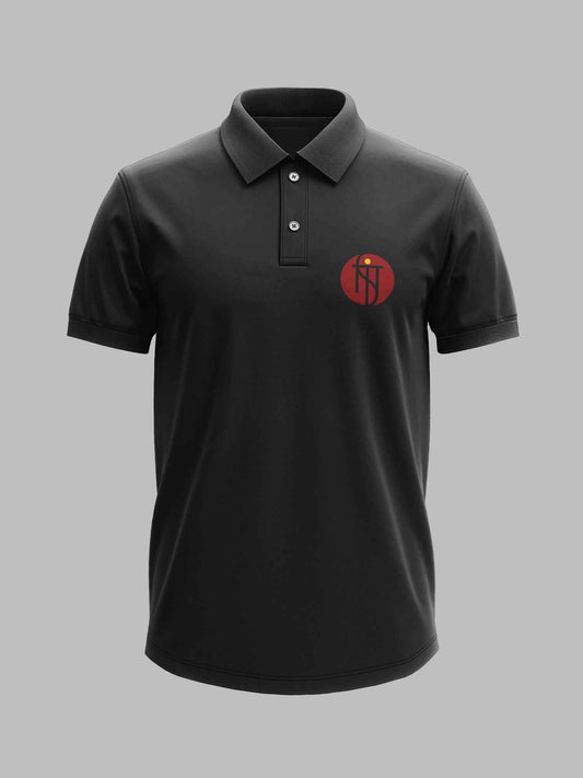 NIT Sikkim Minimalist polo tee – KS Verse – detail view