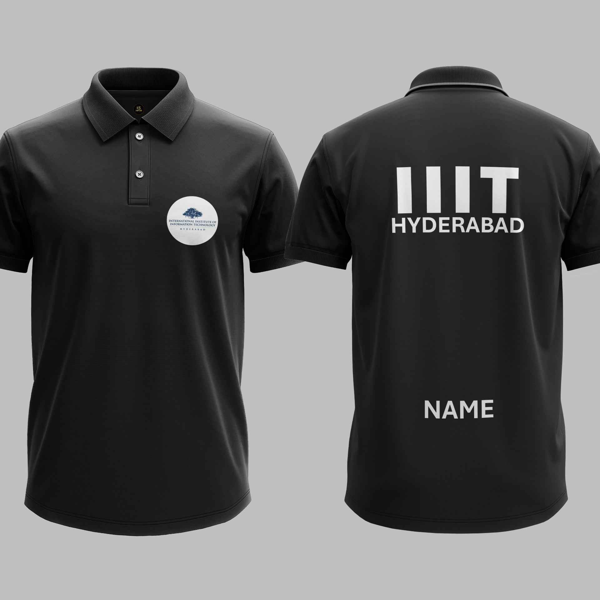 The IIIT Hyderabad Heritage Polo Tee