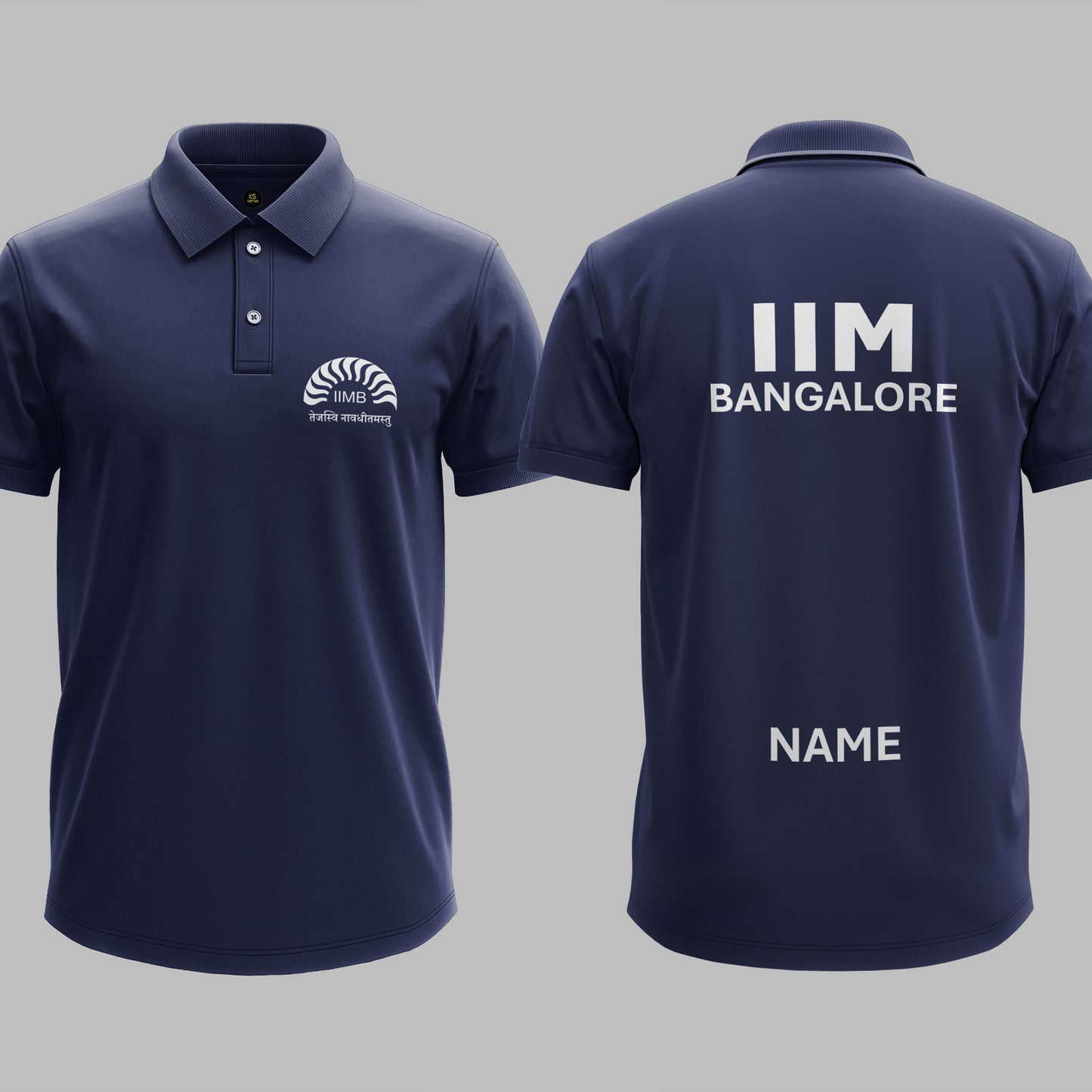 The IIM Bangalore Heritage Polo Tee
