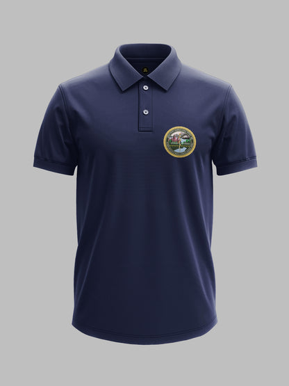 The AIIMS Jammu Heritage Polo Tee