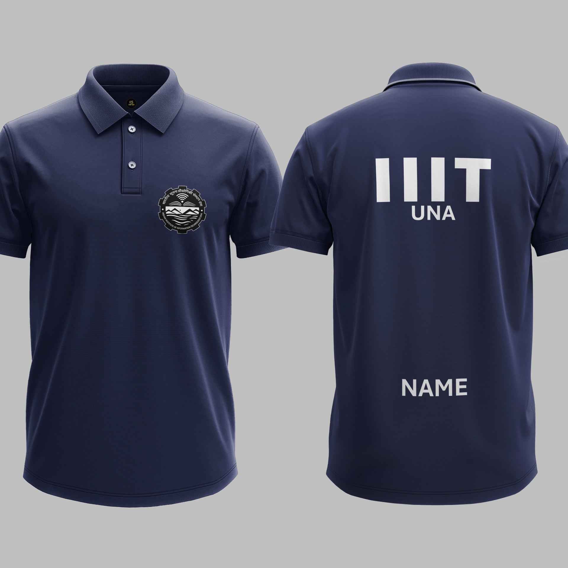 The IIIT Una Heritage Polo Tee