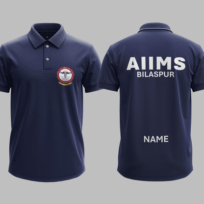 The AIIMS Bilaspur Heritage Polo Tee