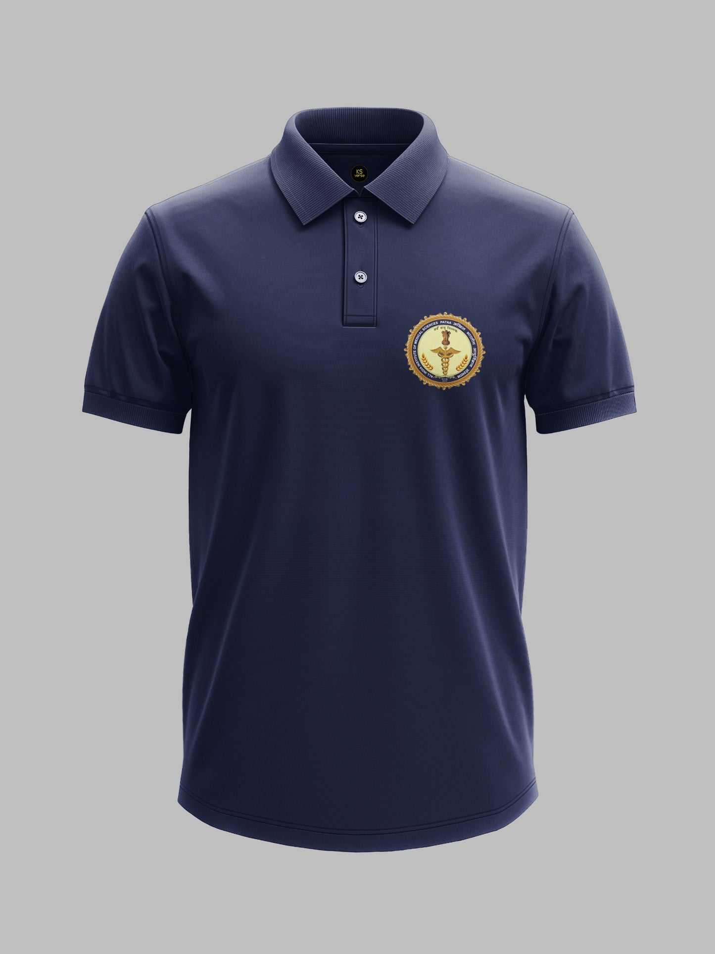 The AIIMS Patna Heritage Polo Tee