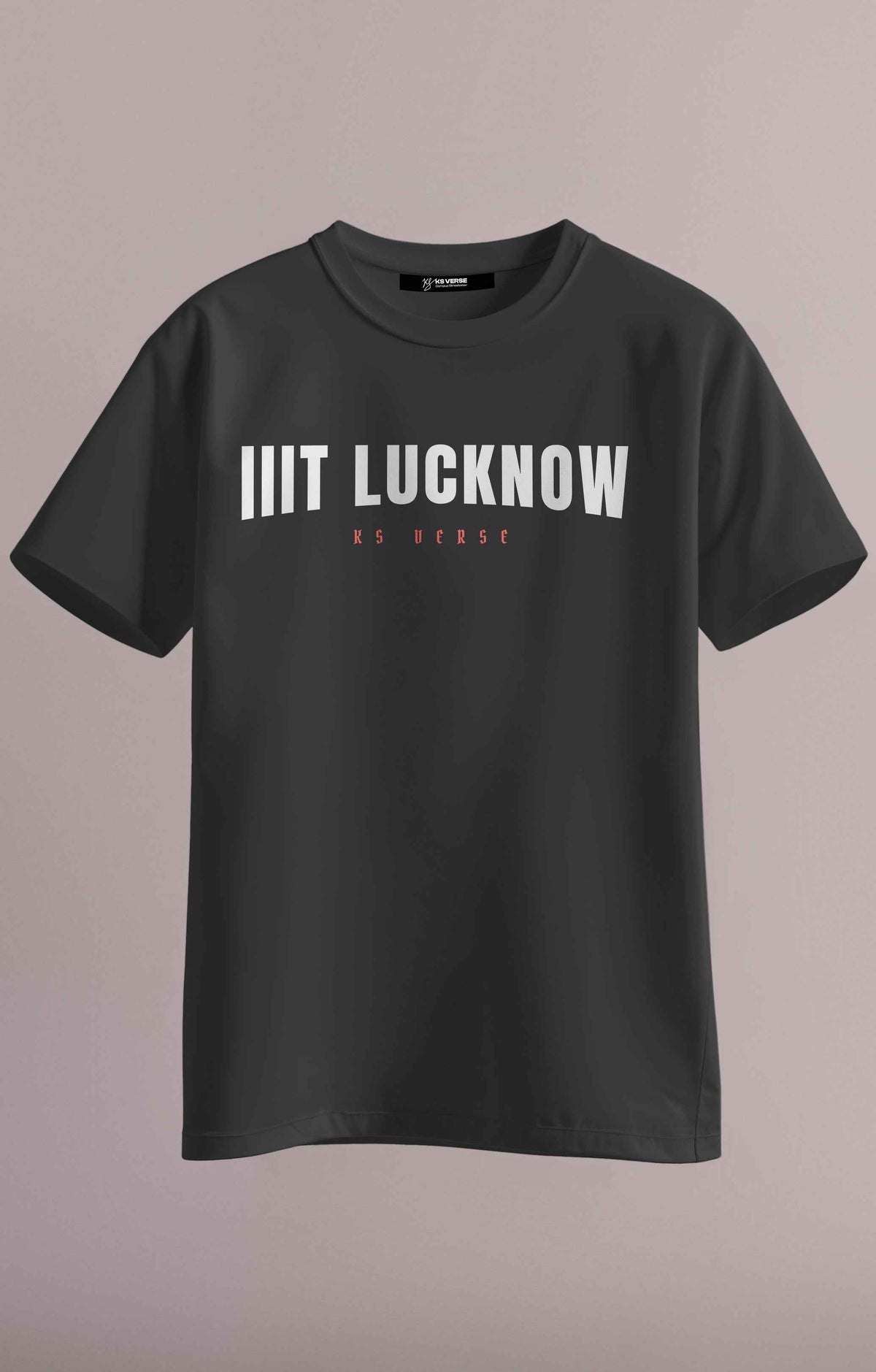 The IIIT Lucknow Void Duality Round Neck Tee - 210GSM