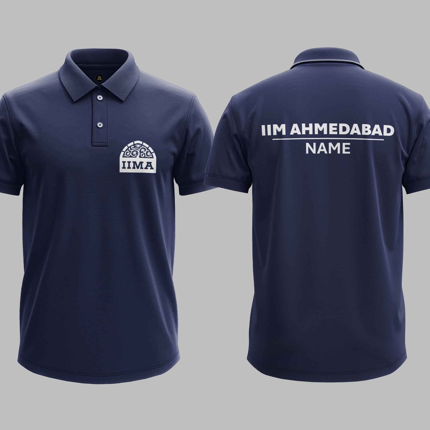 The IIM Ahmedabad Prestige Polo Tee - 200GSM
