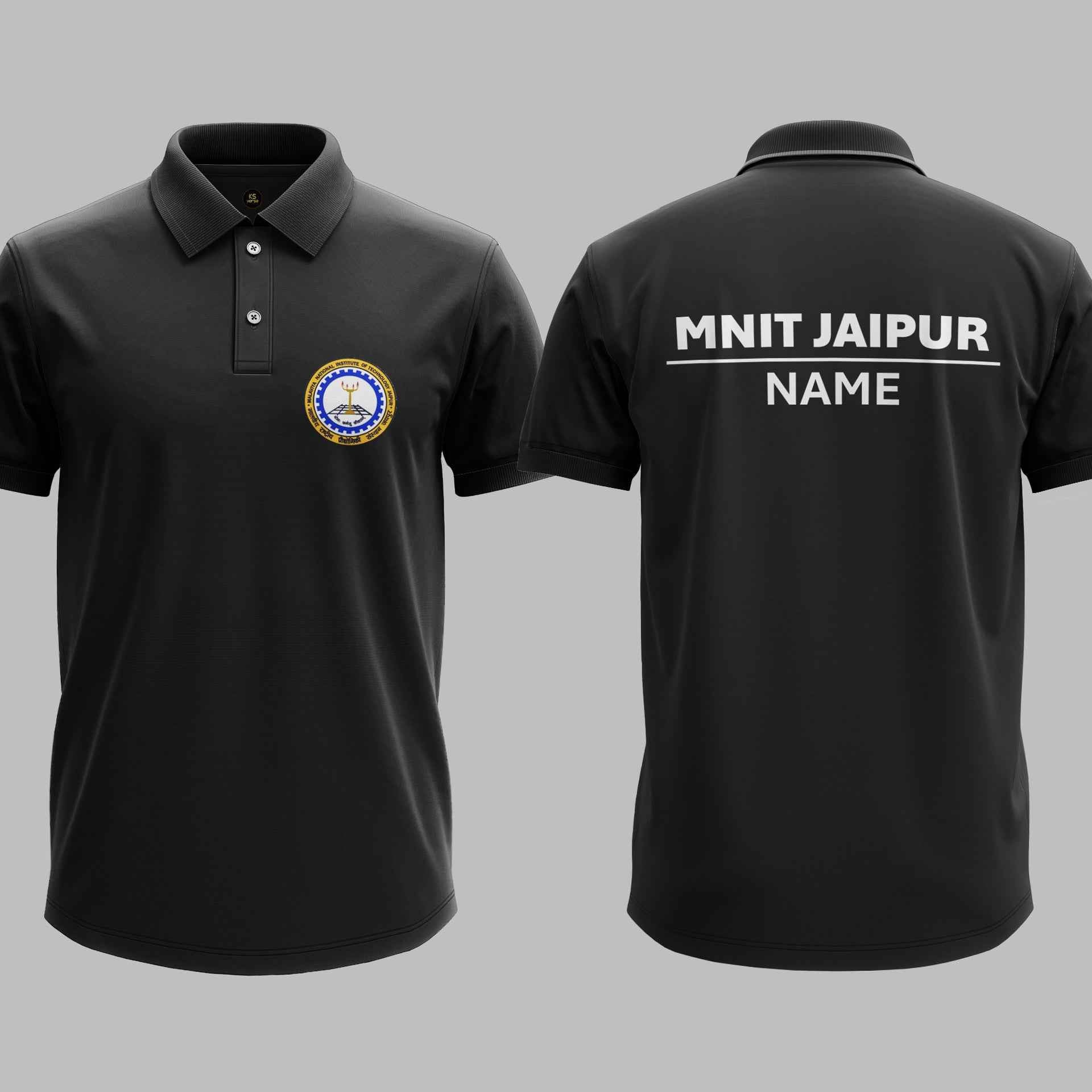 The MNIT Jaipur Prestige Polo Tee - 200GSM