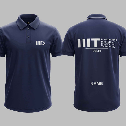 The IIIT Delhi Minimalist Polo Tee - 200GSM
