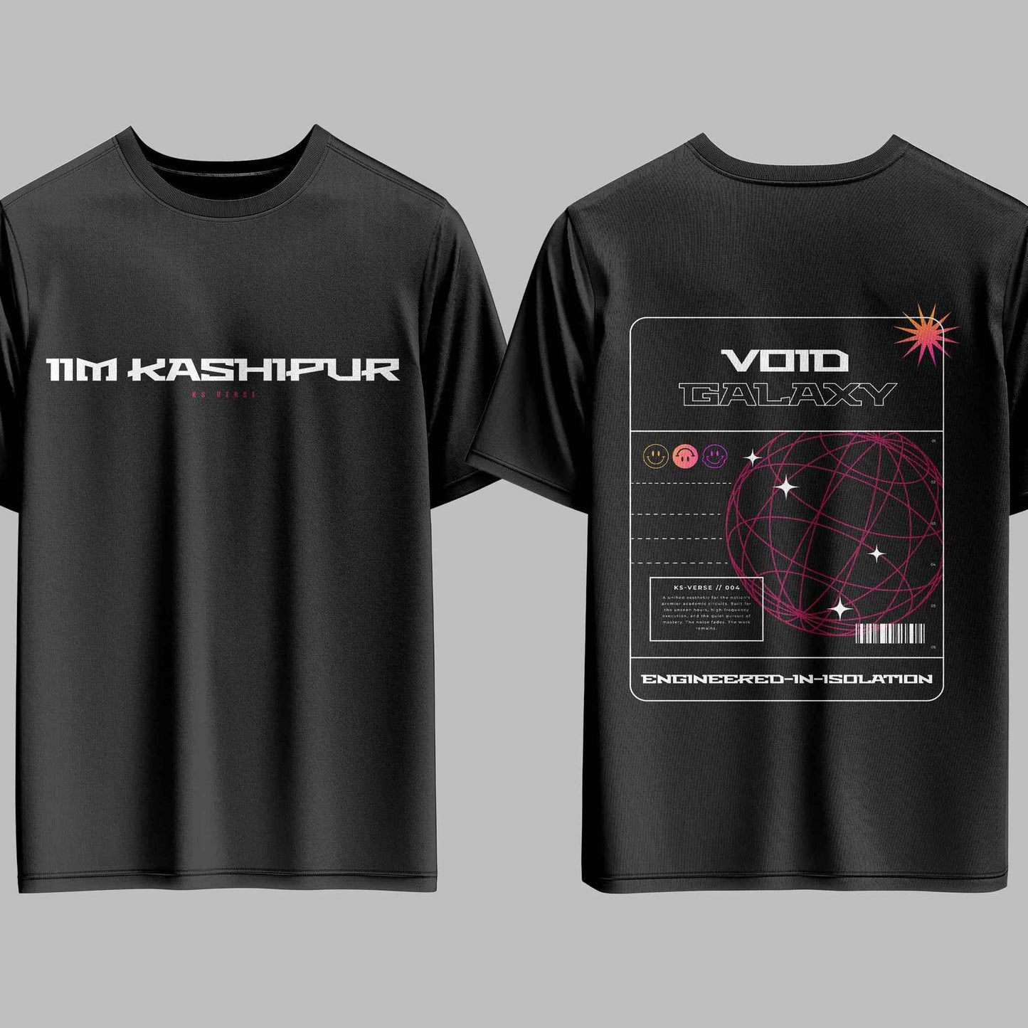 The IIM Kashipur Void Galaxy Oversized Tee - 240GSM