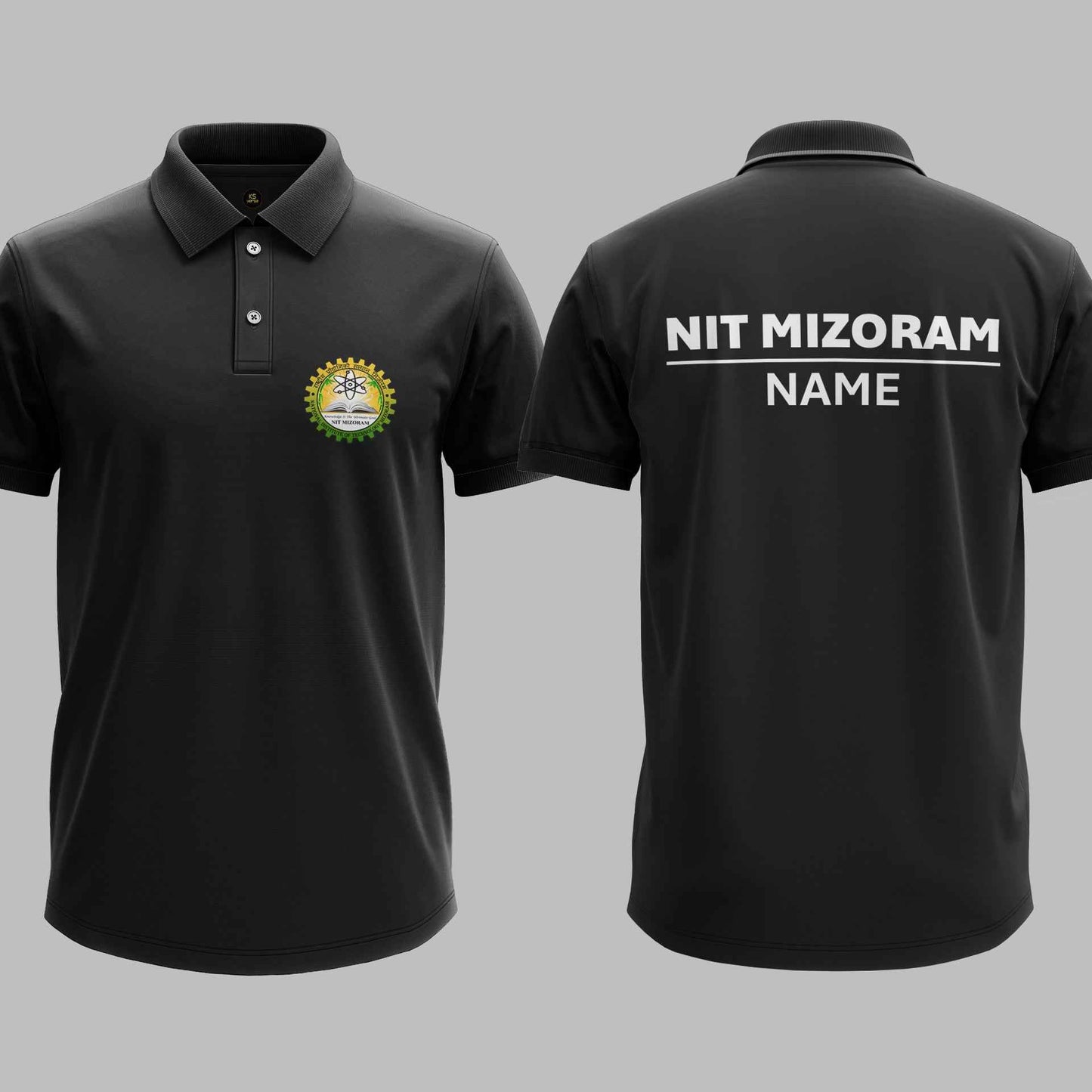 The NIT Mizoram Prestige Polo Tee - 200GSM