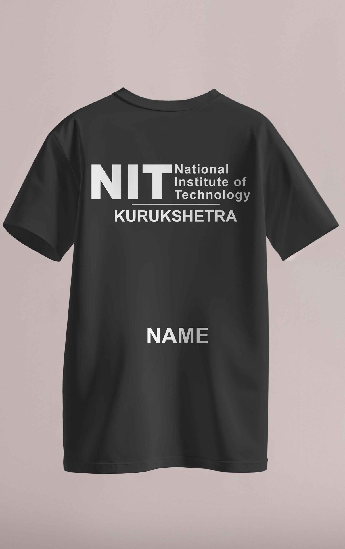 The NIT Kurukshetra Minimalist Round Neck Tee - 210GSM