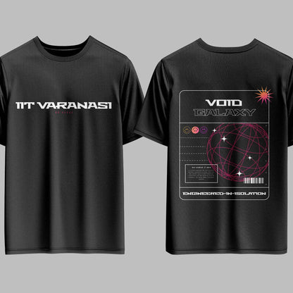 The IIT Varanasi Void Galaxy Oversized Tee - 240GSM
