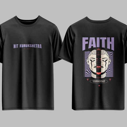 The NIT Kurukshetra Void Duality Oversized Tee - 240GSM