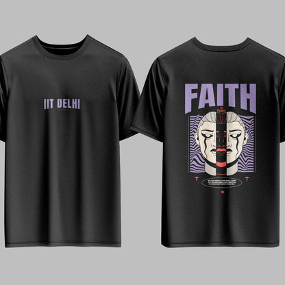 The IIT Delhi Void Duality Oversized Tee - 240GSM
