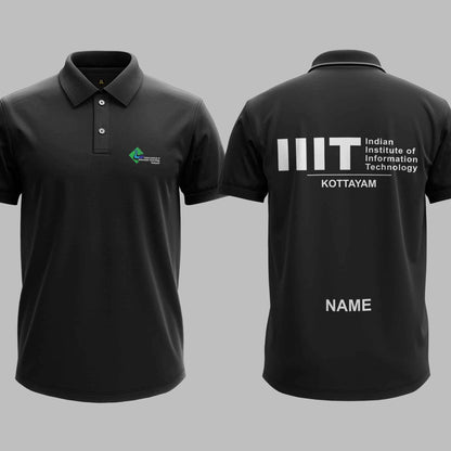 The IIIT Kottayam Minimalist Polo Tee - 200GSM