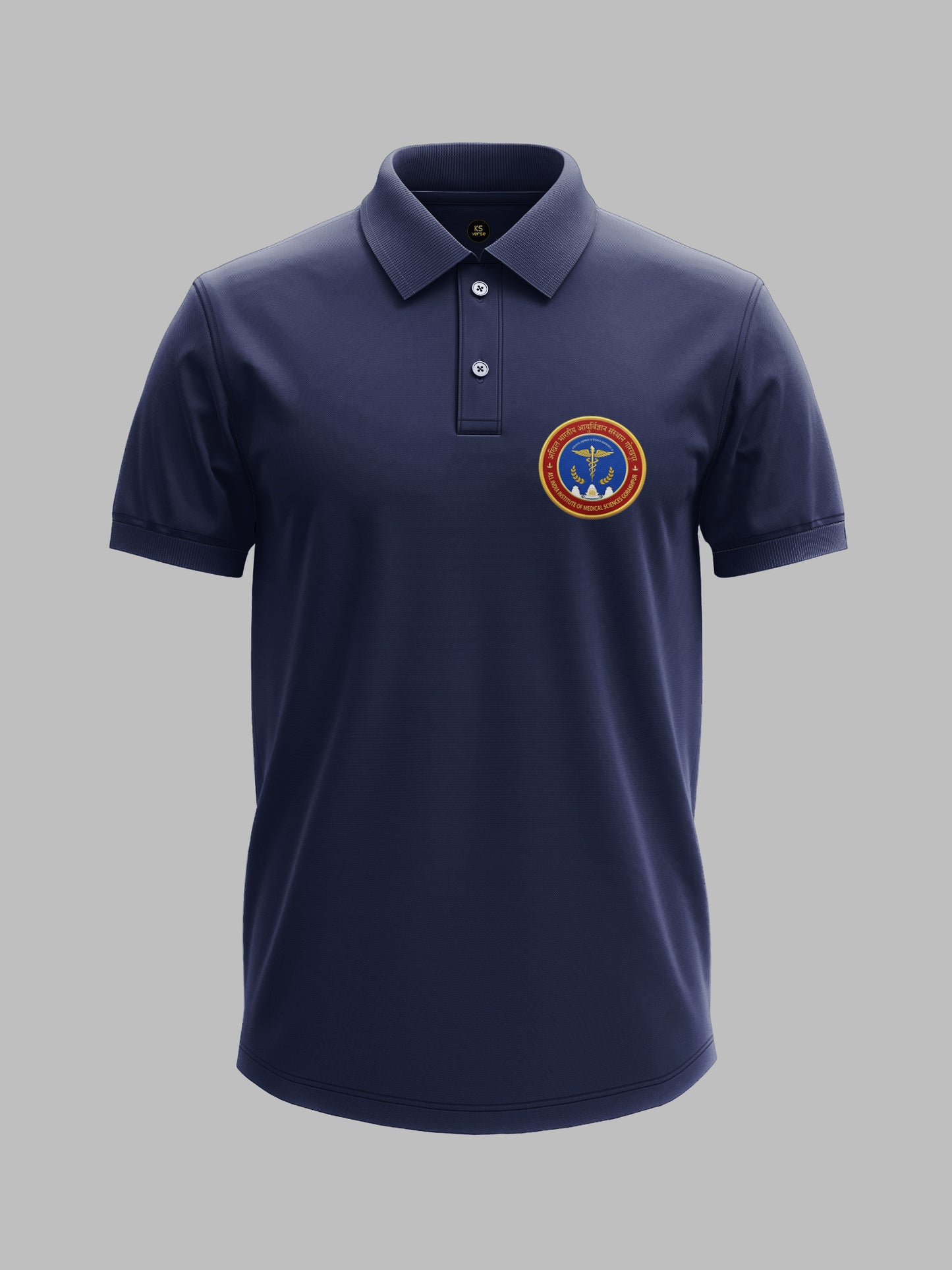 The AIIMS Gorakhpur Heritage Polo Tee