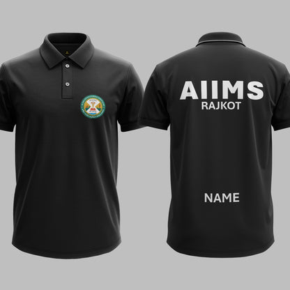 The AIIMS Rajkot Heritage Polo Tee
