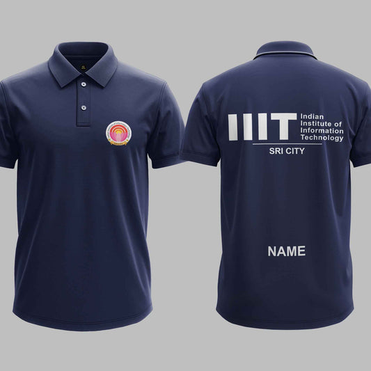 The IIIT Sri City Minimalist Polo Tee - 200GSM