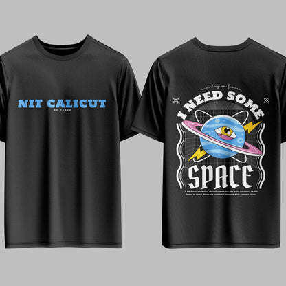 The NIT Calicut Void Capsule Oversized Tee - 240GSM