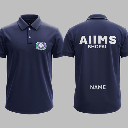 The AIIMS Bhopal Heritage Polo Tee