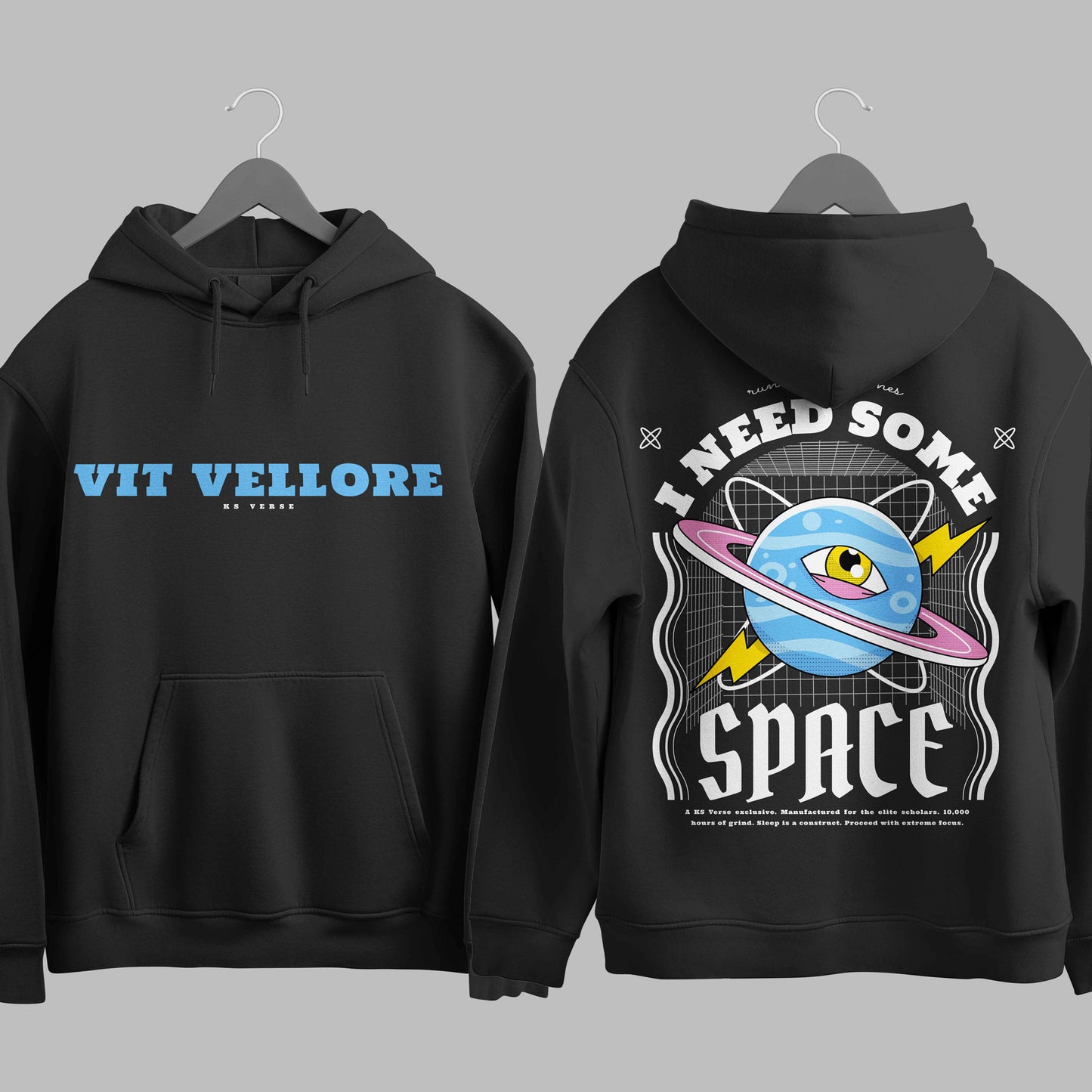 The VIT Vellore Void Capsule Hoodie - 320GSM