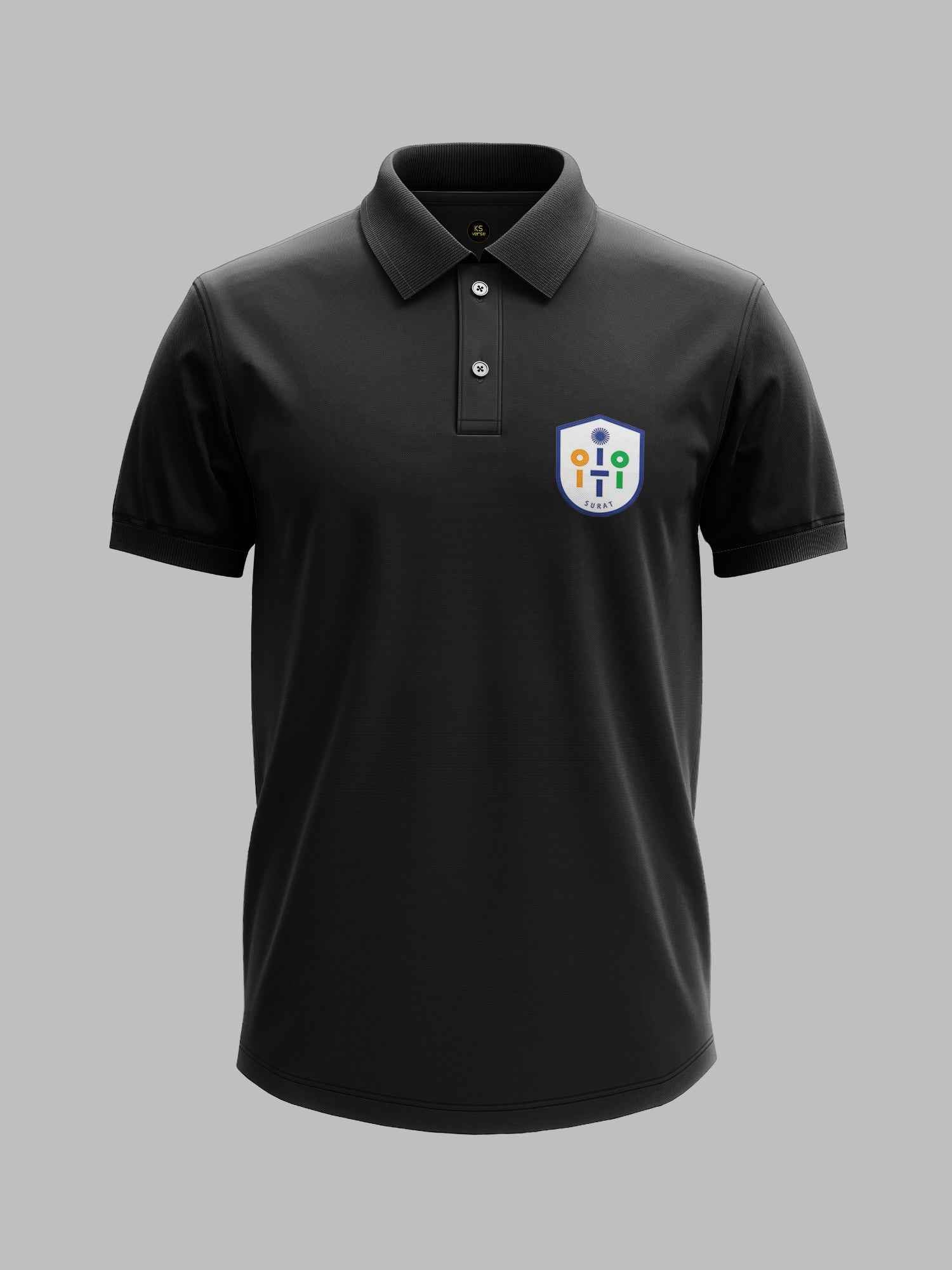 The IIIT Surat Minimalist Polo Tee - 200GSM