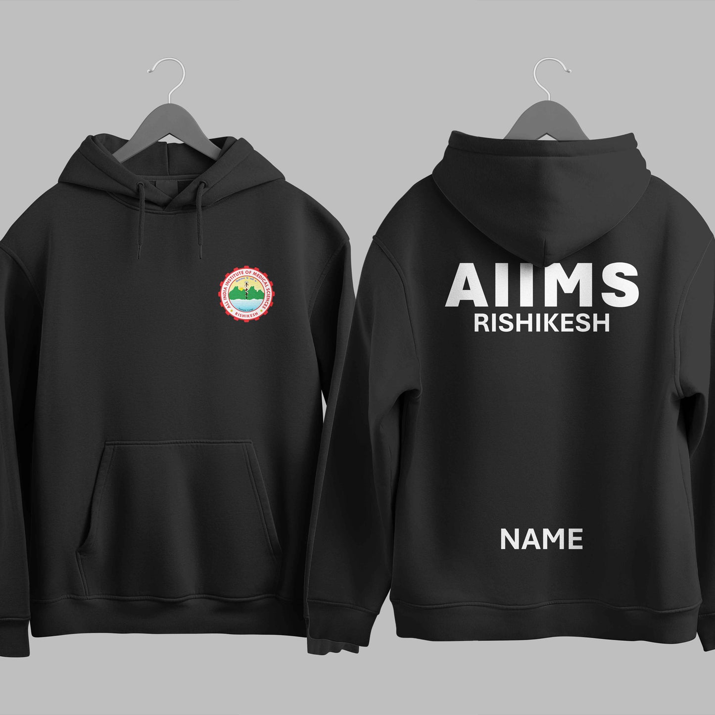 The AIIMS Rishikesh Heritage Hoodie