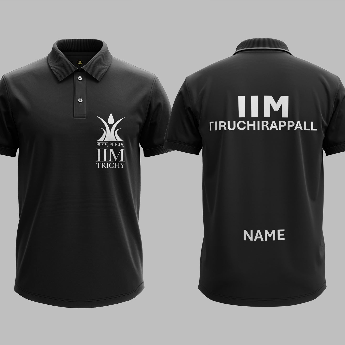 The IIM Tiruchirappalli Heritage Polo Tee