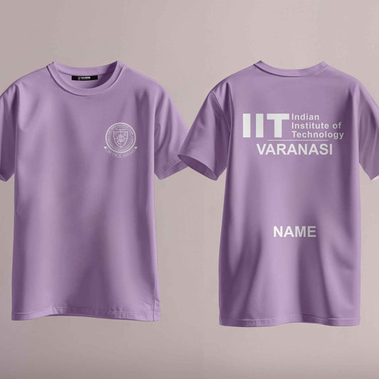 The IIT Varanasi Minimalist Round Neck Tee - 210GSM