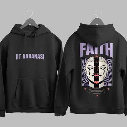The IIT Varanasi Void Duality Hoodie - 320GSM