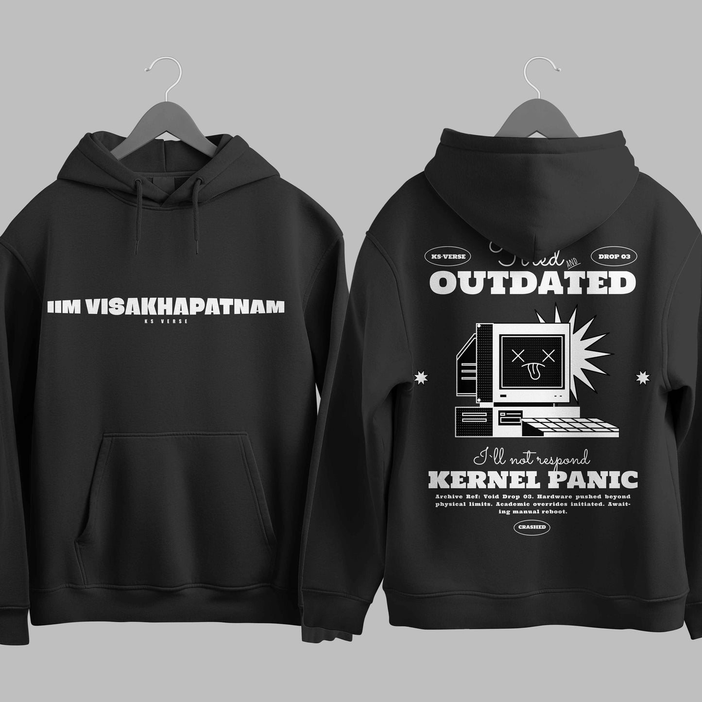 The IIM Visakhapatnam Void Kernel Hoodie - 320GSM