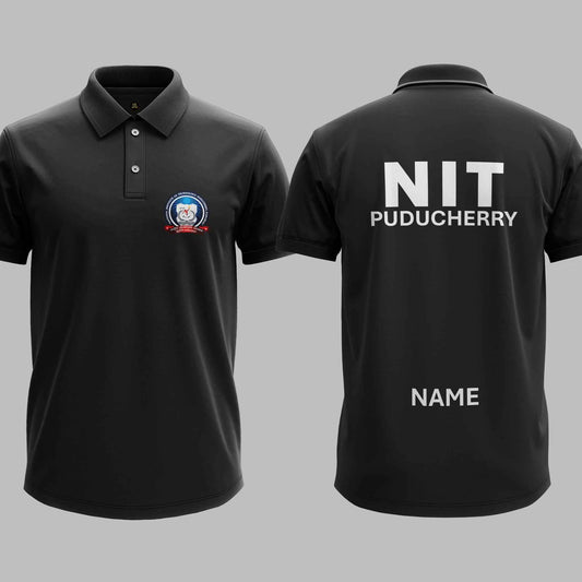 The NIT Puducherry Heritage Polo Tee