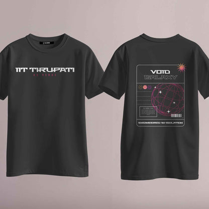 The IIT Tirupati Void Galaxy Round Neck Tee - 210GSM